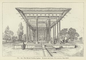 The Mirrors Pavilion, Ispahan by French School