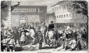 The National Veterinary School of Alfort - Engraving in 