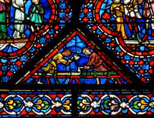 The Noah Window: Donors - Wheelwrights & Carpenters by French School