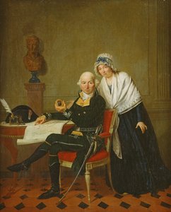 The Parents of Jean Andoche Junot, Duke of Abrantes by French School