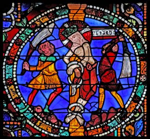 The Passion Window: The Flagellation by French School