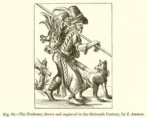 The Poulterer by French School