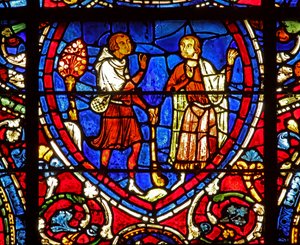 The Prodigal Son window: returns to his father