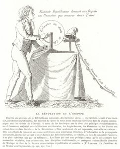 The Revolution and Europe by French School