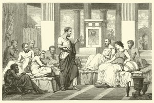 The Seven Sages of ancient Greece by French School