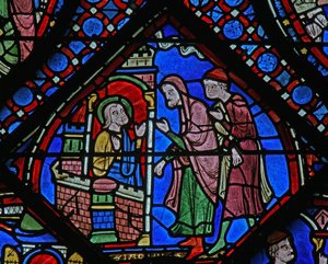The St James Window: Addresses People from Prison by French School