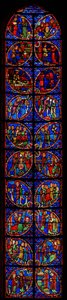 The St. John the Baptist window by French School