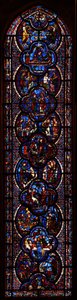 The St. John window by French School