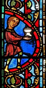 The St Lubin Window: Donors - Wine Makers