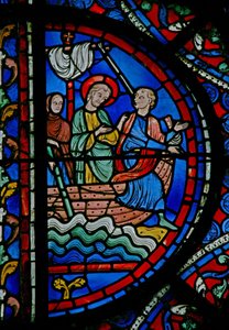 The St Thomas Window: Arrives in India with Abbanes by French School
