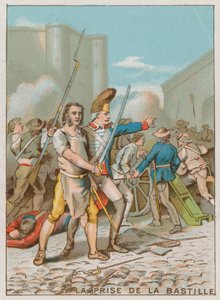 The Storming of the Bastille by French School