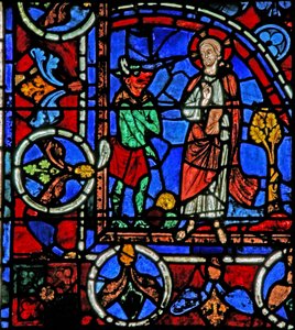 The Temptation of Christ in Wilderness by French School