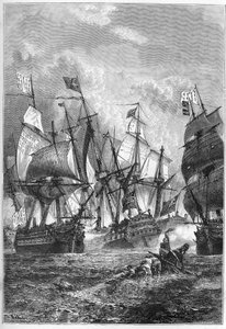 The Third Battle of Gondelour on June 20 by French School
