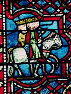 The Three Magi on Horseback, 13th century