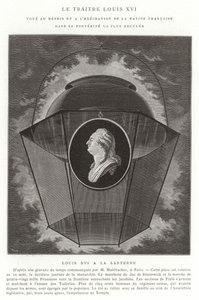 The Traitor Louis XVI, French Revolution by French School