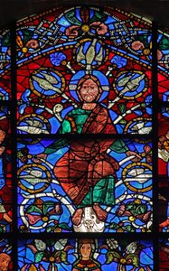 The Tree of Jesse: Christ with 7 Doves of the Holy Spirit, Habakkuk and Sophonias by French School