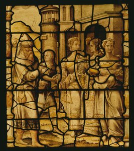 The Triumphant Return of David, from Notre-Dame du Val, Provins