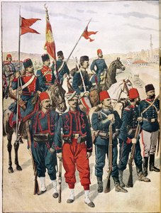 The Turkish Army During the Balkan War, 1912-13 by French School