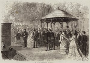 The War, the Emperor Starting from St Cloud by French School