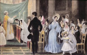 The Wedding Ceremony, c.1830 by French School