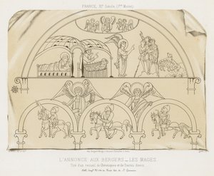 The Announcement to the Shepherds by French School