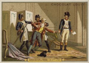 The arrest of the Marquis de Favras, 24 December 1789