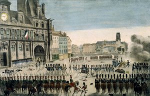 The attack on the Hôtel de Ville de Paris, July 28