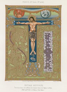 The crucifixion of Jesus Christ by French School