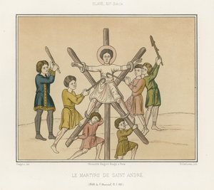 The Crucifixion of Saint Andrew by French School