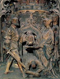 The death of Saint John the Baptist
