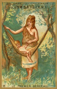 The First Cradle by French School