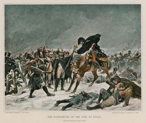 The Fourteenth of the Line at Eylau by French School