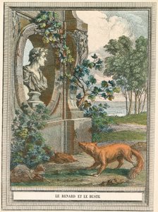 The fox and the bust