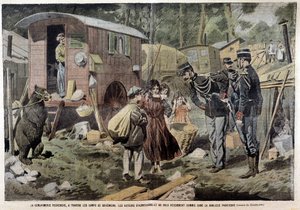 The gendarmerie seeks, through the gypsy camps, the perpetrators of recent attacks and robberies committed in the Parisian suburb - in 