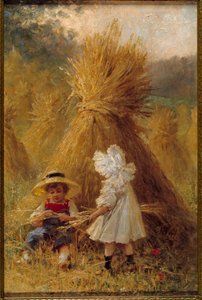The Haystack: Two Children in the Fields