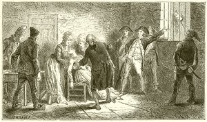 The Head of the Princess of Lamballe Shown to the Queen by French School
