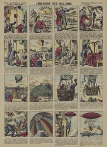 The history of balloons by French School