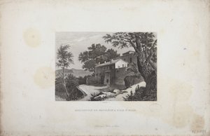 The House of Napoleon on the Island of Elba by French School