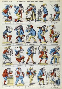 The Illustrious Family of the John - Image of Epinal, Pellerin by French School