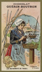 The Knitting Needle by French School