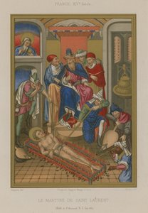 The Martyrdom of Saint Lawrence by French School