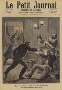 The Murder at Courbevoie by French School