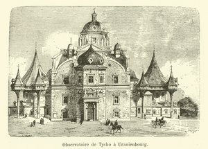 The observatory of Tycho Brahe at Uranienbourg by French School
