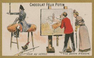 The Painter of History by French School