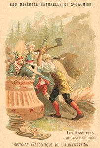 The plates of August of Saxony