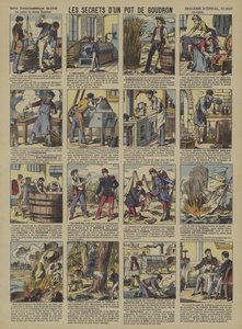 The secrets of a vat of tar by French School