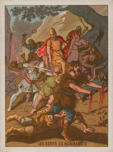 The serfs of Normandy with their hands cut off by French School