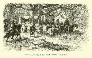 The Sluggard King Journeying by French School