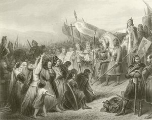 The Submission of Witikind, 785 by French School
