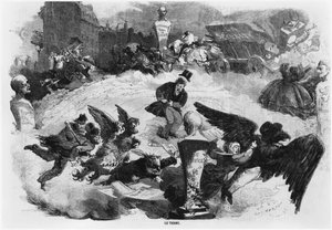 The term, c.1860 by French School